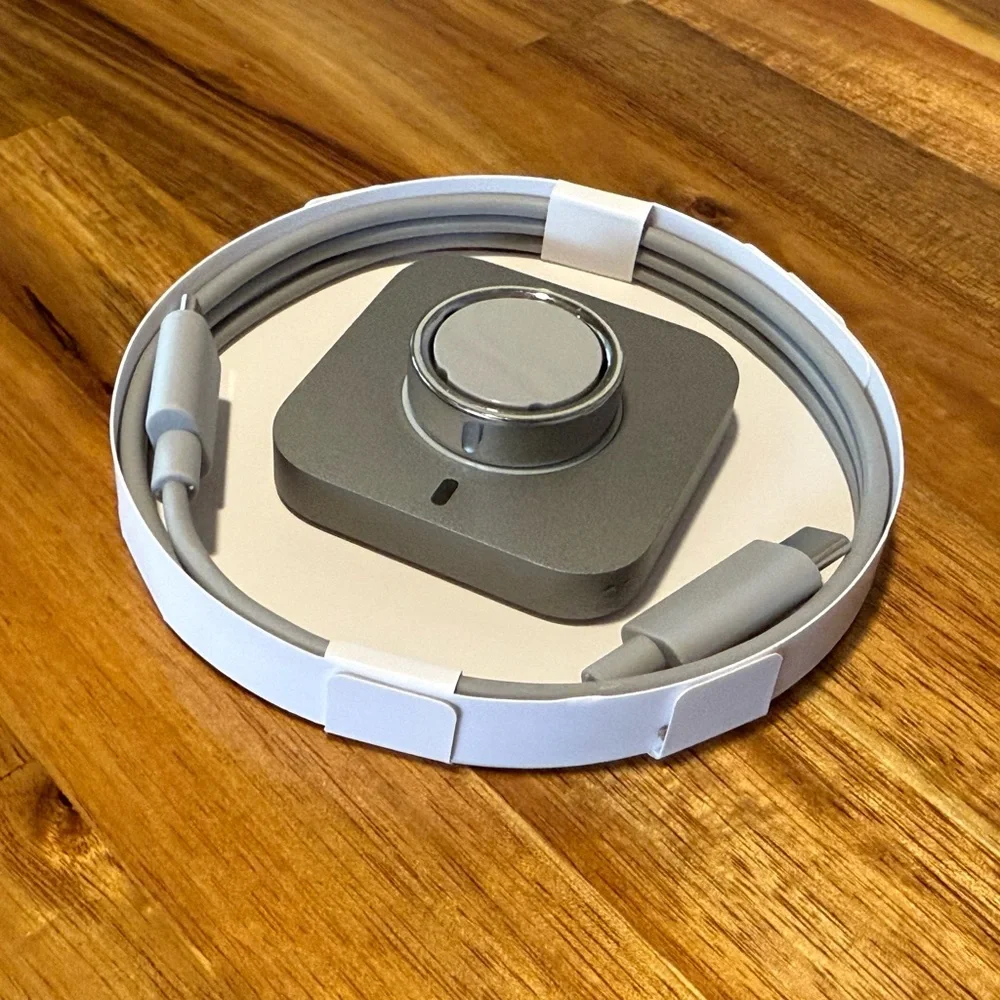 Oura Silver Charging Dock